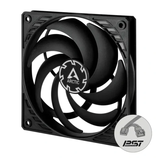 Ventilador Gabinete 120mm ARCTIC P12 SLIM (Low Profile) PWM PST 42CFM, Delgado (MPN ACFAN00187A, Refrigeración para PC) img-1