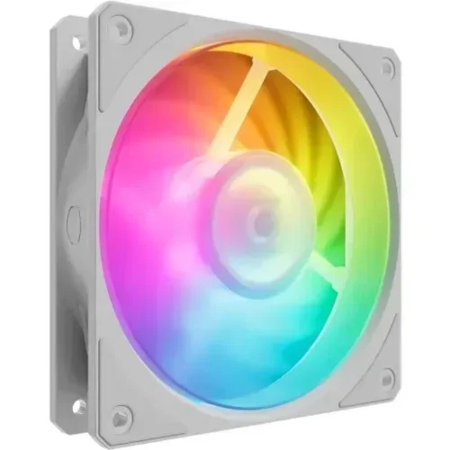 Ventilador Gabinete 120mm Cooler Master Mobius 120P A-RGB Blanco 2400 RPM (MPN MFZ-M2DW-24NP2-R1, Refrigeración para PC) img-1