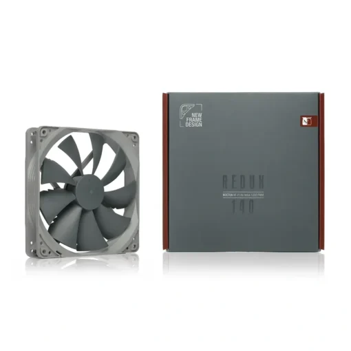 Ventilador Gabinete Noctua NF-P14s redux-1200 PWM 140mm 1200RPM 4PIN Gris (MPN NF-P14S REDUX-1200 PWM, Refrigeración para PC) img-1