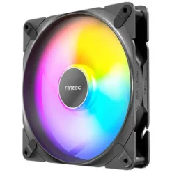 Ventilador de Gabinete 140mm ANTEC TRANQUIL 140 ARGB PWM (89.72CFM - 1.82mm H2O) (MPN TQ 14025 ARGB, Refrigeración para PC) img-1