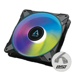 Ventilador de Gabinete 140mm ARCTIC P14 PWM PST A-RGB (Black) ACFAN00239A