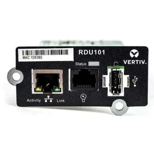 Vertiv Tarjeta Comunicaciones Snmp Lieberta Intellislot Para Gxt5 (MPN RDU101, Tarjetas de expansión PCI para PC) img-1