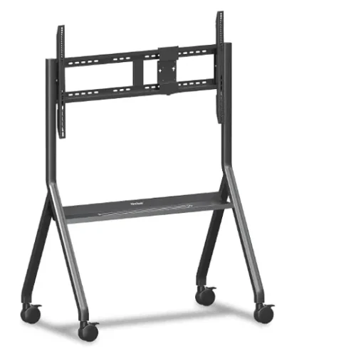 Viewsonic Carrito TV Móvil, Ajustable para Pantallas 55-105", VESA 400x400 (MPN VB-STND-009, Cables, adaptadores y accesorios para pantallas) img-1