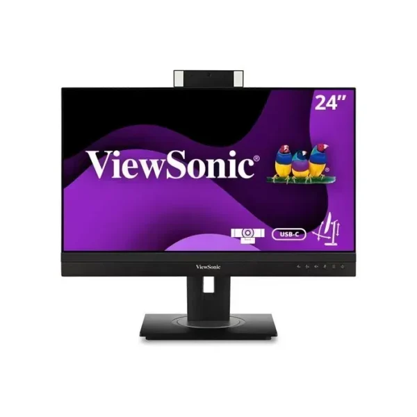Viewsonic Monitor para video conferencia con Webcam USB C VG2456V img-1