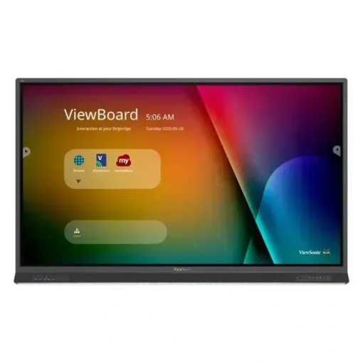 Viewsonic Pantalla Interactiva 75“ (Led, 4K Ultrahd, Dp+Hdmi+Vga, Usb, Vesa (MPN IFP7552, Pantallas interactivas) img-1