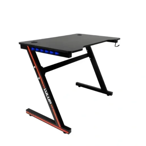 Vivitar Escritorio Gamer Zebra King Lvlup , Madera Y Metal, 76 X 70 X 110 Cm (MPN LU988-NOC-SA-A, Sillas) img-1