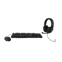 Kit Gamer Vivitar Lvlup LU745: teclado español, mouse, auriculares USB, LED (MPN LU745-NOC-ESP-6, Kit Teclado y Mouse) img-1