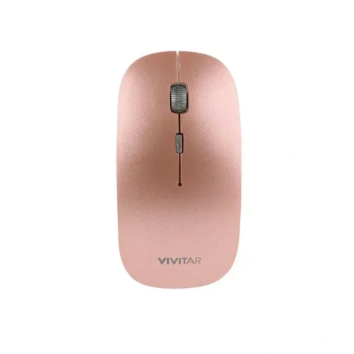 Vivitar Mouse Inalámbrico Wfh4000, 3 Botones, 1600Dpi, Receptor Usb, Rose Gold (MPN WFH4000-RG-ESP-6, Mouses) img-1