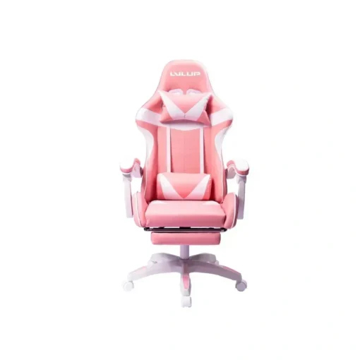 Vivitar Silla Gamer Lvlup Roo, Ajustable, Reclinable, Hasta 110Kg, Rosada (MPN LU785-PNK-SA-1, Sillas) img-1