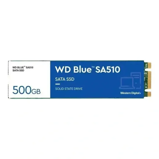 WD Blue SA510 - SSD - 500 GB - interno - M.2 2280 - SATA 6Gb/s - azu (MPN WDS500G3B0B, Almacenamiento para PC) img-1