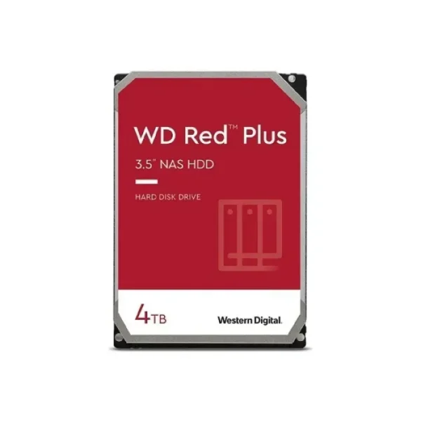 WD Disco Duro 4Tb Red Plus 3.5" Sata3 128Mb Intellipower 5400Rpm WD40EFZX img-1