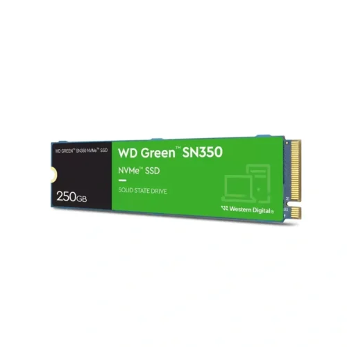 SSD WD Green SN350, M.2 2280, 250GB, 2400MB/s, PCIe 3.0, TLC (MPN WDS250G2G0C, Almacenamiento para PC) img-1