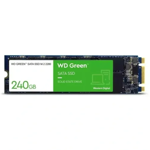 Disco SSD Western Digital Green, 240GB, M.2 2280, SATA3, 545MB/s (MPN WDS240G3G0B, Almacenamiento para PC) img-1