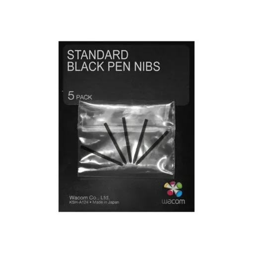 Wacom Punta De Bolígrafo Digital black Pack De 5 Un black (MPN ACK20001, Tablets) img-1