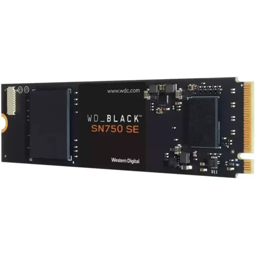 Western Digital 500Gb Negro Nvme Ssd M.2 Pcie Gen4 5Y WAR SN750 SE (MPN WDS500G1B0E, Almacenamiento para PC) img-1