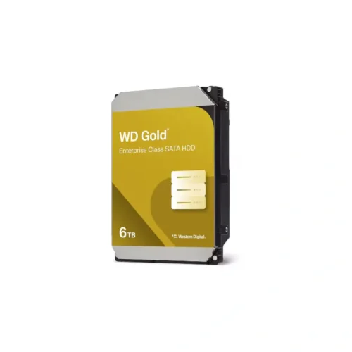 Disco Duro Gold 6Tb Western Digital 3.5" 7200Rpm Sataiii 6Gb/S 256Mb P/Empresas (MPN WD6004FRYZ, Almacenamiento para PC) img-1