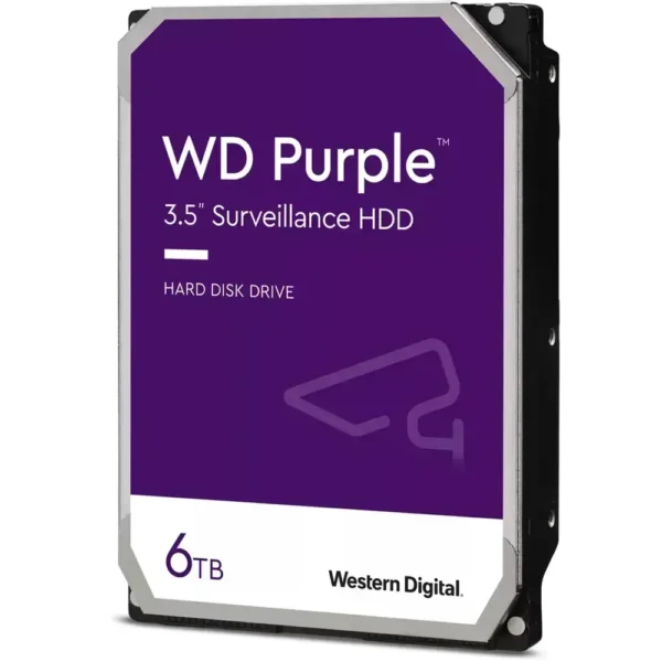 Western Digital Disco Duro Purple Sata 6 Tb Sata 6Gb/S 5400 Rpm (Disco Duro WD64PURZ img-1
