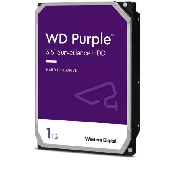 Western Digital Disco Duro Purple Videovigilancia Sata 1Tb 3.5" (Disco Duro WD11PURZ img-1
