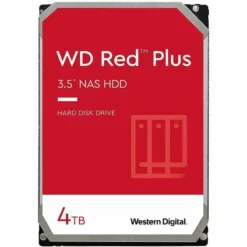 Disco Duro Red Plus 4Tb Western Digital Nas Sata 5400Rpm (Disco Duro Red Plus (MPN WD40EFPX, Almacenamiento para PC) img-1