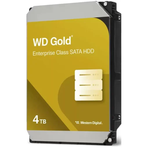 Western Digital Disco Duro Wd Gold Enterprise Class Sata 6Tb, Cmr, 7200 Rpm WD6004FRYZ