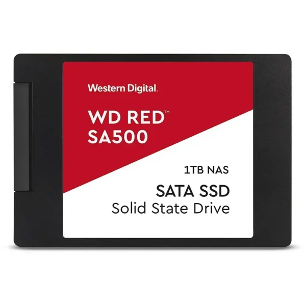 Western Digital Disco Slido Ssd Interno Wd Sa500 1Tb Rojo (Disco Slido Ssd WDS100T1R0A img-1
