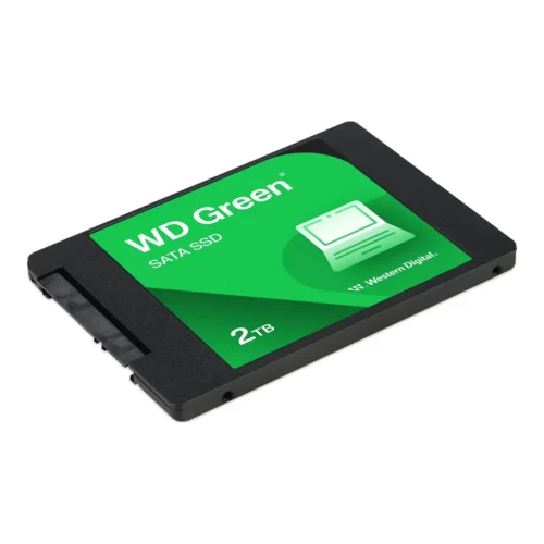 Disco Western Digital Ssd Verde De 2Tb 2.5“, Sata Iii, Hasta 545Mb/S (MPN WDS200T2G0A, Almacenamiento para PC) img-1