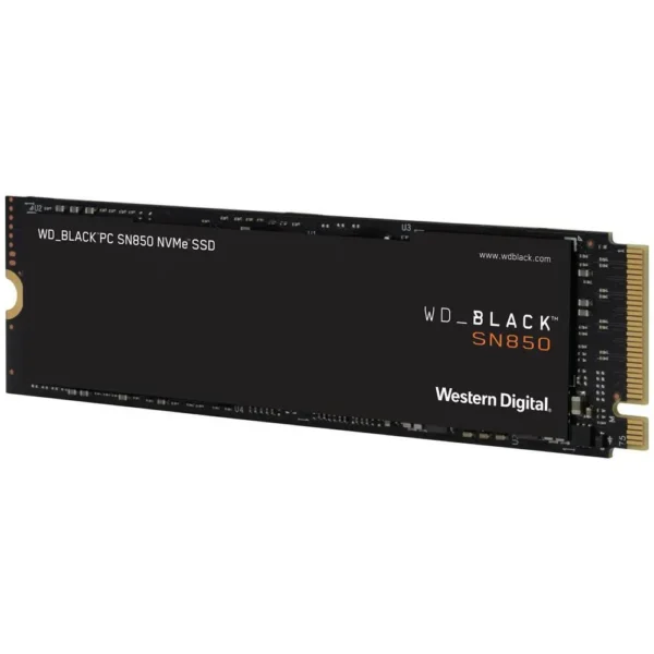 Western Digital Unidad De Estado Sólido Negro Sn850, 500Gb, Pcie 4.0, Nvme Kdtec WDS500G1X0E img-1