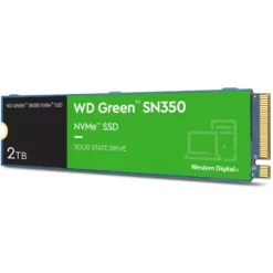 Western Digital Unidad De Estado Sólido Verde Sn350 De 2Tb (Nvme, M.2 2280, Pcie (MPN WDS200T3G0C, Almacenamiento para PC) img-1
