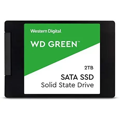Western Digital Unidad De Estado Solido Ssd Green 2Tb Sata 3 7Mm 2.5 -00Jh30 WDS200T2G0A img-1