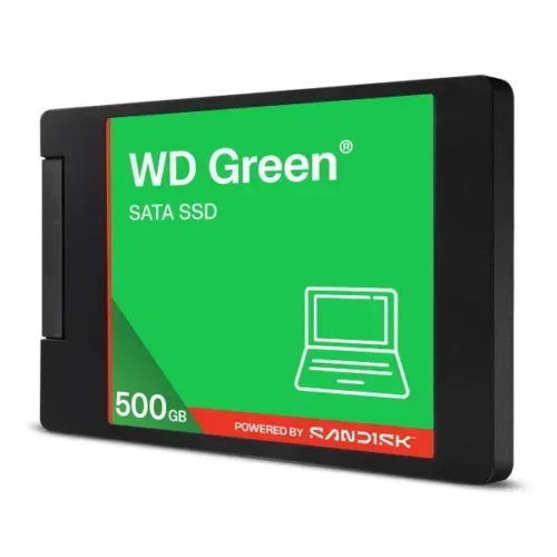 Western Digital WD Green SSD - Internal hard drive - 500 GB - 2.5" - Solid state (MPN WDS500G5G0A, Almacenamiento para PC) img-1