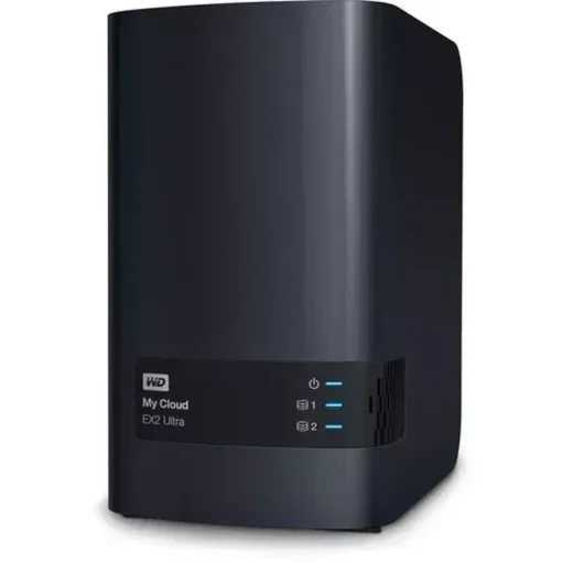 Western Digital Wd My Cloud Ex2 Ultra Nas De 2 Bahías Hot Swap, 0Tb, Max. 16Tb (MPN WDBVBZ0000NCH-NESN, Discos externos) img-1