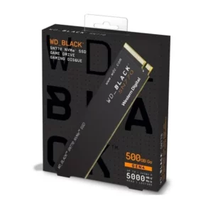 WD SSD Black Sn770 Ssd 500 Gb Interno M.2 2280 Pcie 4.0 X4 (Nvme WDS500G3X0E