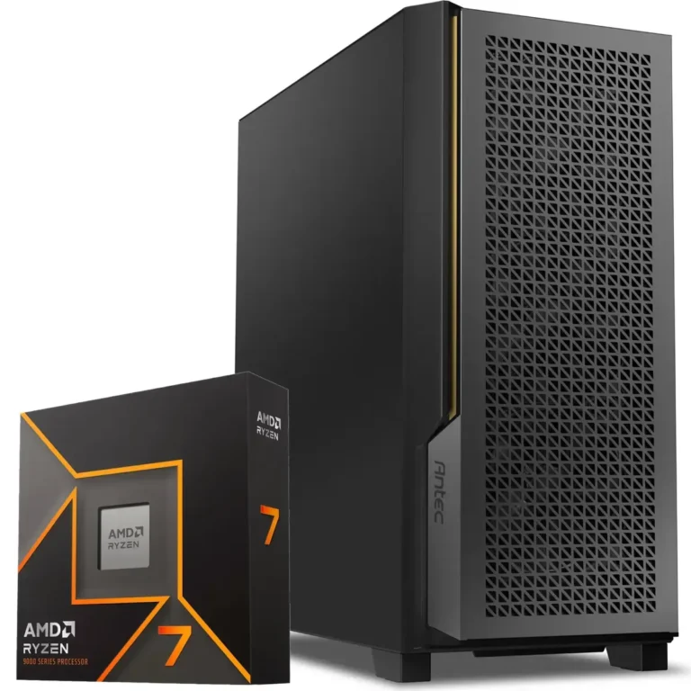 Workstation AMD Ryzen 7 9700X 64GB RAM 0 NVMe | Centrale