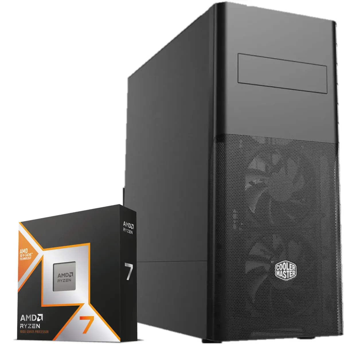 Workstation AMD Ryzen 7 9850X3D, 64GB RAM, RTX 4000 Ada , 3TB NVMe, WiFi 7 (MPN CE-009295, Workstations Personalizadas) img-1