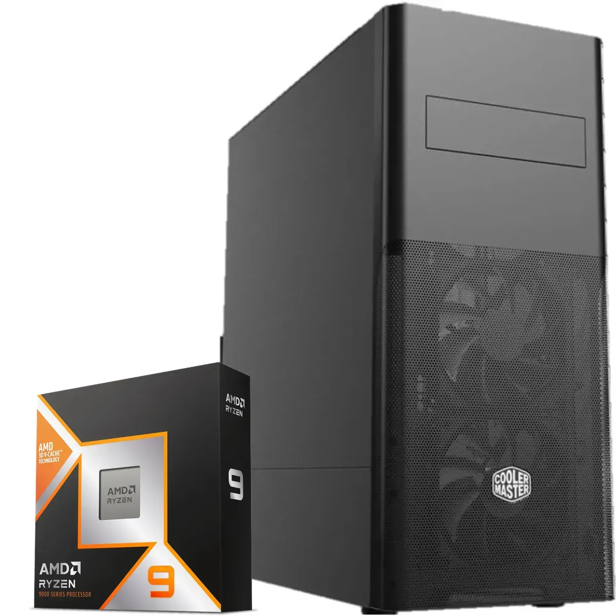 Workstation AMD Ryzen 9 9900X3D, RTX 5090 32GB, 64GB RAM, 2TB NVMe, WiFi 7 (MPN CE-009254, Workstations Personalizadas) img-1