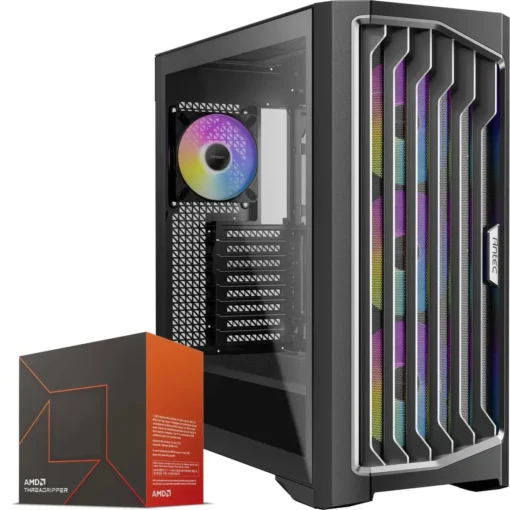 Workstation AMD Threadripper 7960X, 128GB DDR5, RTX 5070 12GB, 4TB NVMe, WiFi 7 (MPN CE-003774, Workstations Personalizadas) img-1