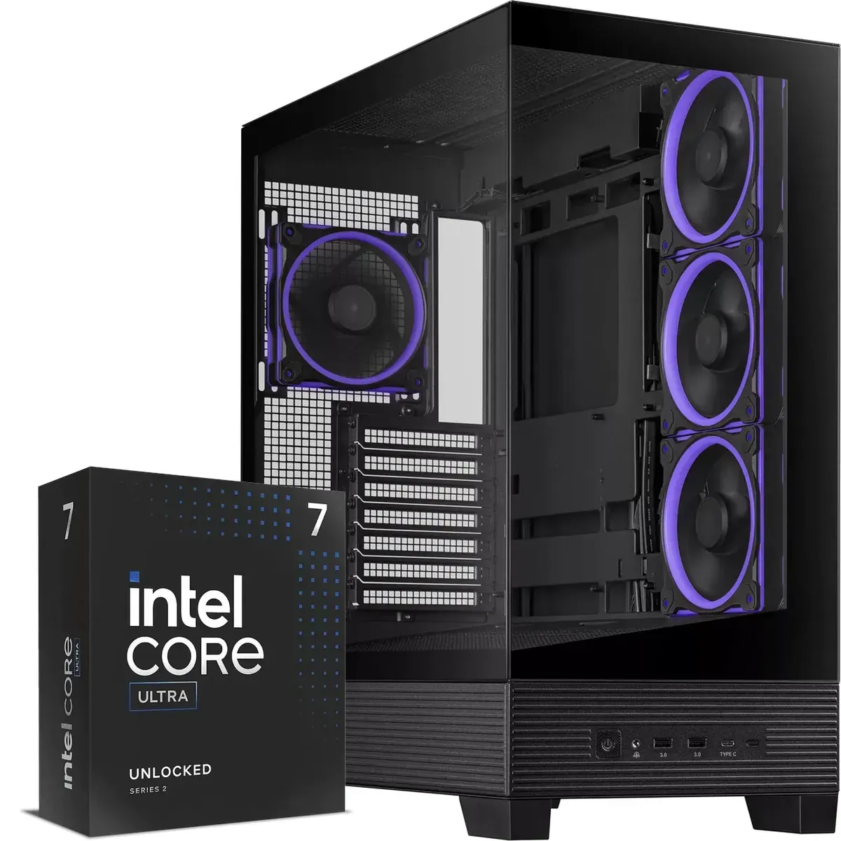 Workstation Intel Core Ultra 7 265K, RTX 5070 Ti 16GB, 32GB RAM, 1TB NVMe, WiFi7 (MPN CE-009044, Workstations Personalizadas) img-1