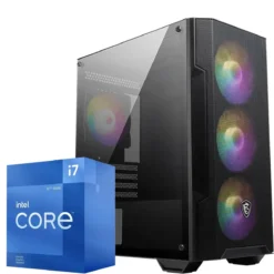 Workstation Intel Core i7-12700F, RTX 5060 8GB, 32GB RAM, 2TB NVMe, WiFi 6 (MPN CE-004020, Workstations Personalizadas) img-1