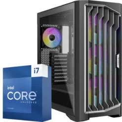 Workstation Intel Core i7-13700K, RTX 4090, 64GB RAM, 1TB SSD + 4TB HDD, WiFi 7 (MPN CE-002611, Workstations Personalizadas) img-1