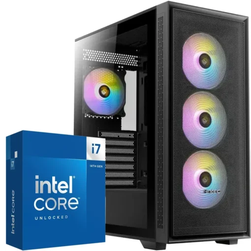 Workstation Intel Core i7-14700K, RTX 5070 Ti, 128GB RAM, 1TB NVMe 4.0 WiFi 6 (MPN CE-004034, Workstations Personalizadas) img-1