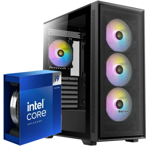 Workstation Intel Core i9-14900K, RTX 4070 Ti S, 128GB RAM, 1TB NVMe 4.0 WiFi 6 (MPN CE-004028, Workstations Personalizadas) img-1