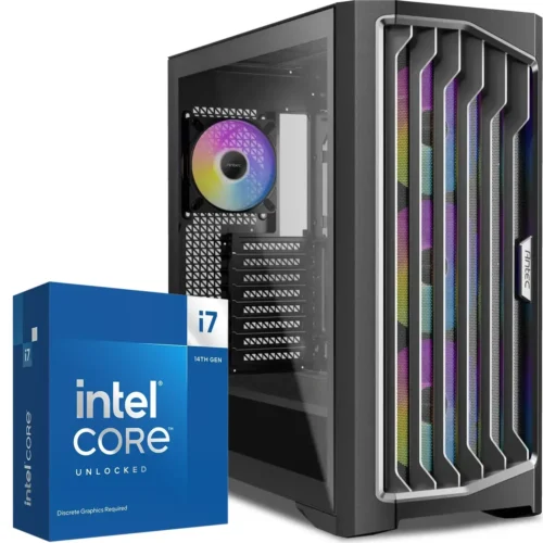 Workstation Intel i7-14700KF, RTX 5060 Ti, 64GB RAM, 2TB NVMe, 6TB HDD, WiFi 6 (MPN CE-008896, Workstations Personalizadas) img-1