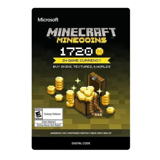 Xbox Minecraft Divisa Virtual 1720 Monedas Esd (MPN LGS-00001, Gavetas de dinero) img-1