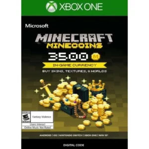 Xbox Minecraft Divisa Virtual 3500 Monedas Esd LGS-00002