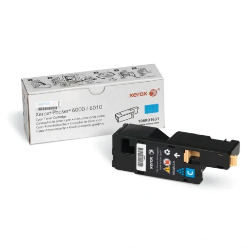 Tóner Cyan Xerox , 1000 páginas, Phaser 6000/6010, WorkCentre 6015 (MPN 106R01631, Suministros para impresoras) img-1