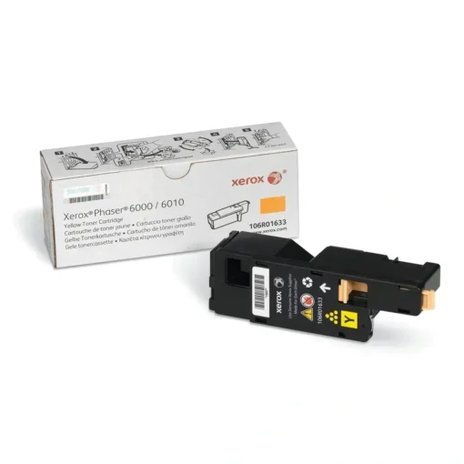 Xerox Amarillo Original Cartucho De Tóner (MPN 106R01633, Suministros para impresoras) img-1
