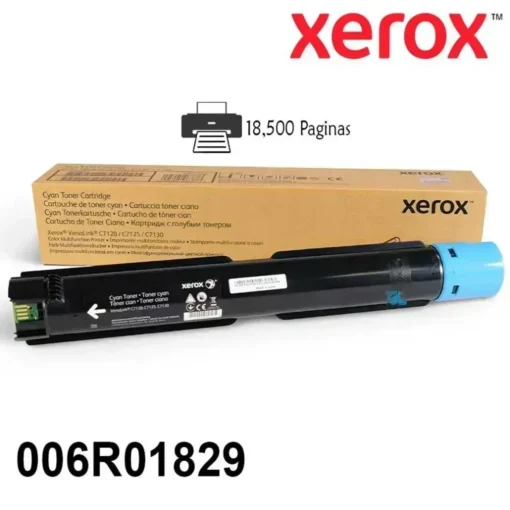 Xerox Cartucho De Tóner , Rendimiento 11.800 Páginas, Cian (MPN 006R01829, Suministros para impresoras) img-1