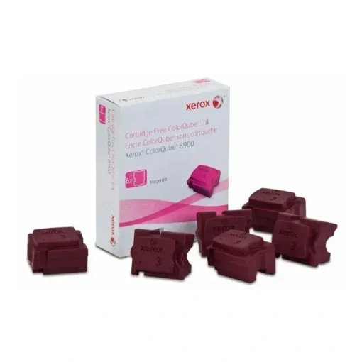 Xerox Colorqube Ink Magenta Colorqube 8900 (6 Sticks) Outside Na Eea Ap (MPN 108R01023, Suministros para impresoras) img-1