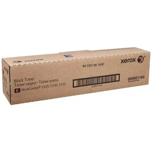 Xerox Negro Original Cartucho De Tóner Dmo, Sold Para Workcentre 5325, 5330 (MPN 006R01160, Suministros para impresoras) img-1