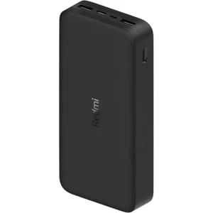 Xiaomi Batería Portátil Redmi De 20.000Mah (74Wh, 3.6A, Carga Rápida, Negro 26922